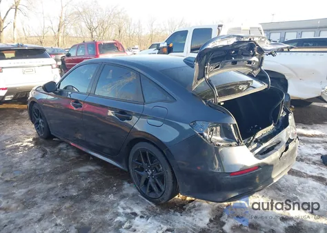 2023 Honda Civic Sport из США, поврежденный, VIN 2HGFE2F50PH529787